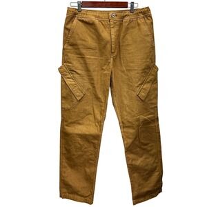 Air Jordan Essentials Mens Utility Cargo Pants Straight Leg Chicago Brown Medium